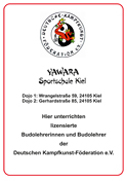 Sportschule Yawara - Urkunde
